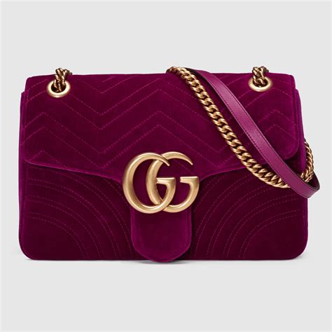 gucci tasche velvet|Gucci velvet bag price.